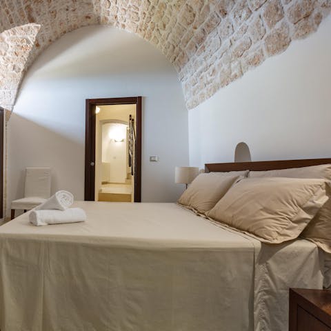 Drift off to sleep beneath the historic star-vaulted ceilings