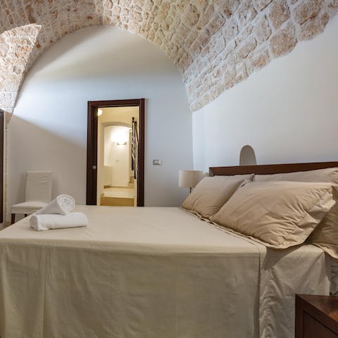 Drift off to sleep beneath the historic star-vaulted ceilings