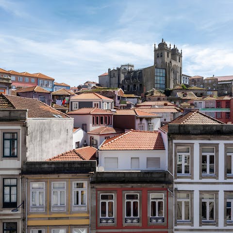 Take advantage of the downtown locale and explore Porto on foot