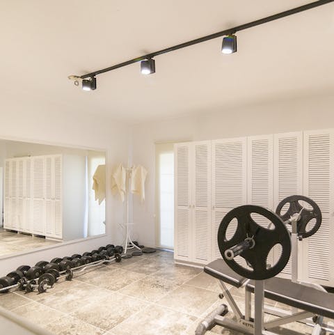 Get active in the gym