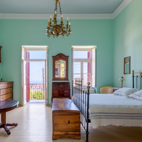 Wake up rested in one of the beautiful bedrooms