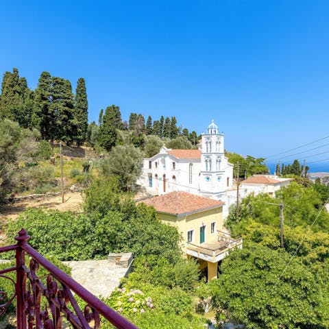 Enjoy stunning views from your terrace