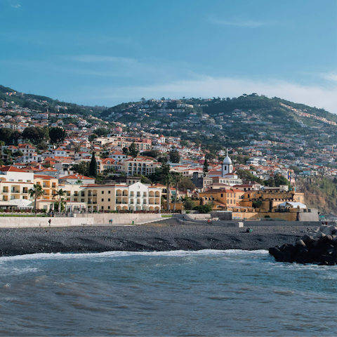 Stay in the heart of Funchal, walking distance from all the sights