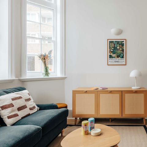 Wind down or catch up on work from the comfort of home