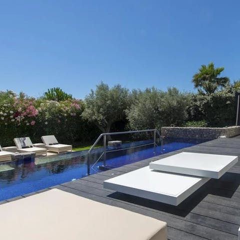 Start your day with a rejuvenating swim in the pool followed by breakfast on the terrace