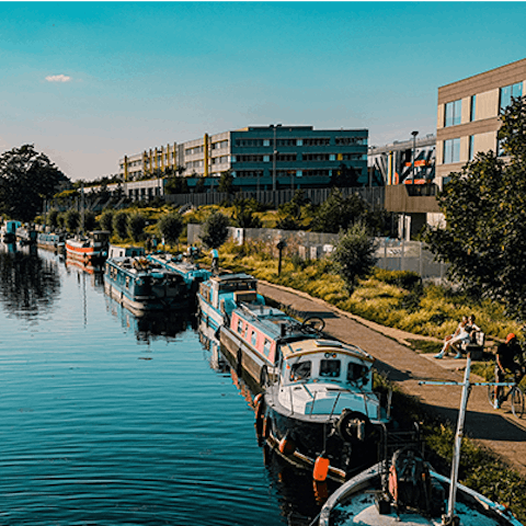 Explore the many delights of vibrant Hackney Wick