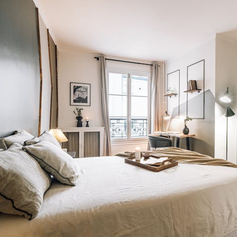 Sleep comfortably even if you're visiting for work