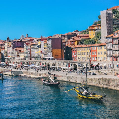 Make the twenty-minute stroll to the historic Ribera district