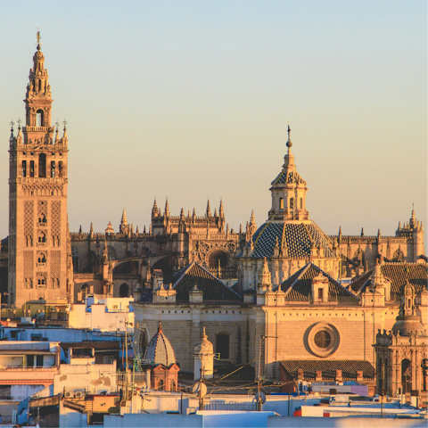 Discover historic sights across the vibrant heart of Seville