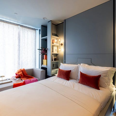 Enjoy the feeling of total relaxation after a day of exploring