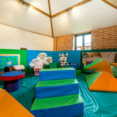 Let little ones have some fun in the soft play area