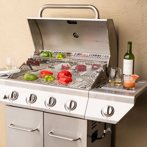 Really feel like you're on holiday with daily beachside barbecues