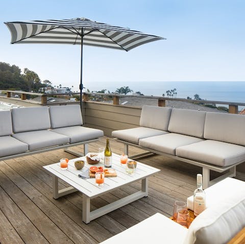 Cocktail hour is every hour with these views from the patio