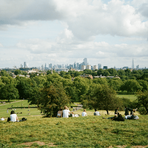 Admire the skyline views from Primrose Hill, a short walk away