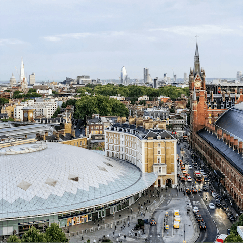 Base yourself in King's Cross, steps from the station