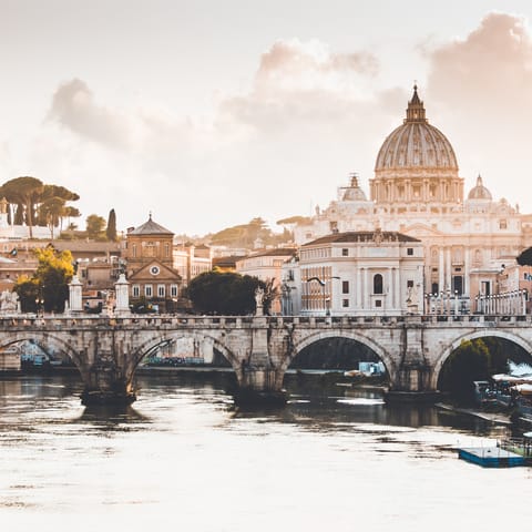 Hop on the metro at Re di Roma and be in the centre in less than fifteen minutes