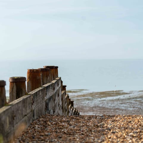 Enjoy coastal walks down the pebbly Sandgate Beach, and breathe in the sea air