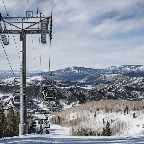 Live the outdoor lifestyle in adventurous Aspen