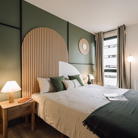 Rest and unwind in one of the plush bedrooms