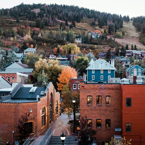 Hop on the free shuttle bus to Park City's Main Street