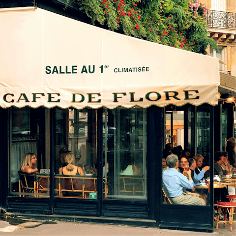 Stroll the pretty streets of Saint-Germain-des-Prés