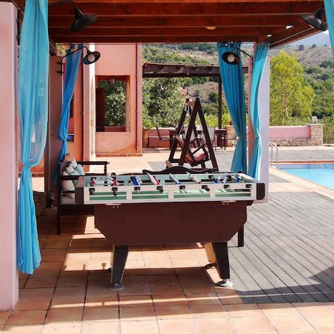 Get a table football tournament going with the gang