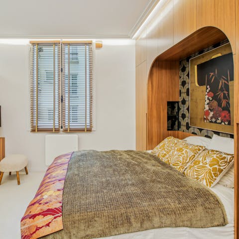 Wake up feeling rested and ready to explore Paris