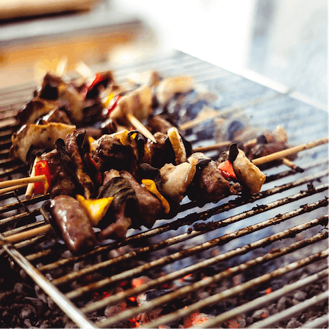 Get grilling with a barbecue on the balcony