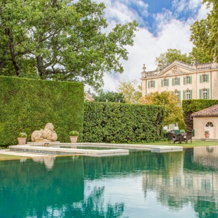 Slip into your swimwear and take your pick from the pair of pools