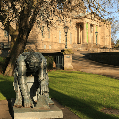 Spend an afternoon at the Scottish National Gallery – a short walk away