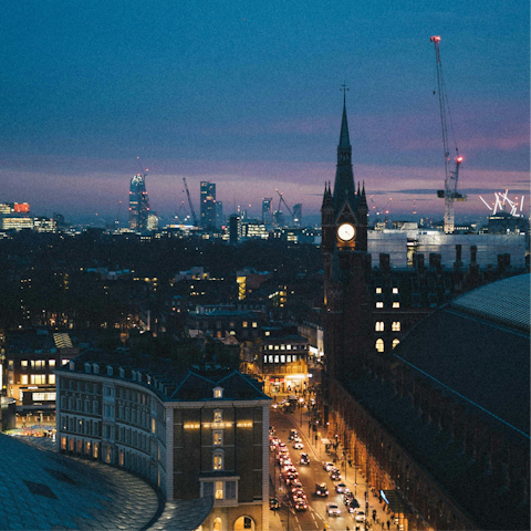 Call well-connected King's Cross home during a stay in London