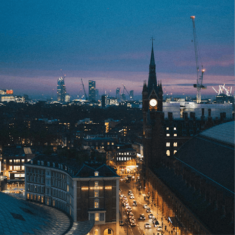 Call well-connected King's Cross home during a stay in London