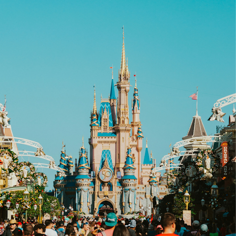 Experience pure joy in Florida while exploring Disney World
