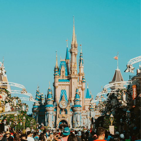 Experience pure joy in Florida while exploring Disney World