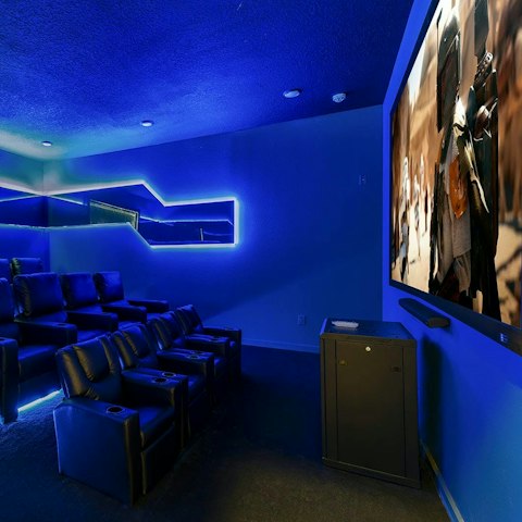 Get the popcorn and gather for magical nights in the home theatre