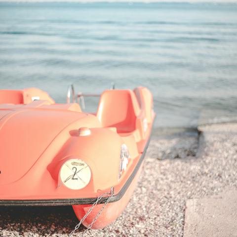 Let off steam at the lake