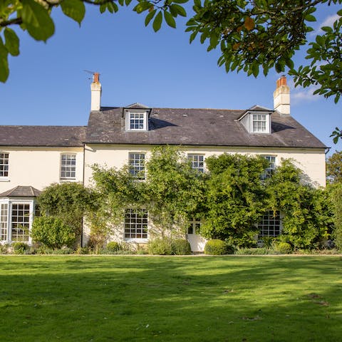 Step inside this exquisite Georgian home – an ode to refined country living