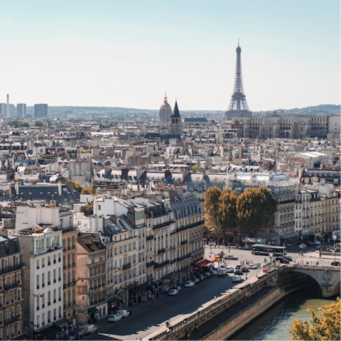 Stay within a short walk of the Jardins des Archives Nationales