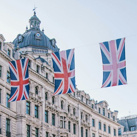 Embrace the magic of central London – a short tube ride away
