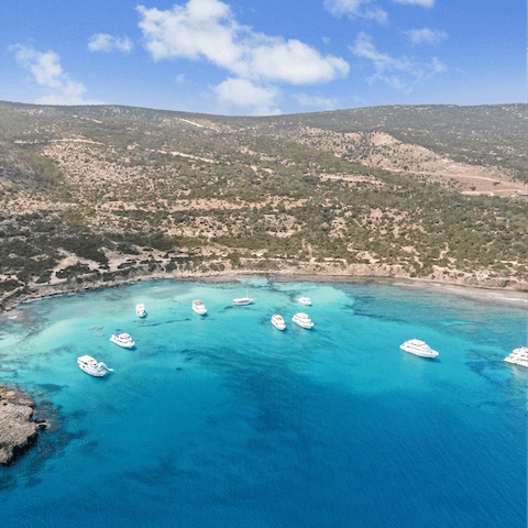 Spend a leisurely afternoon sunbathing on Lighthouse Beach
