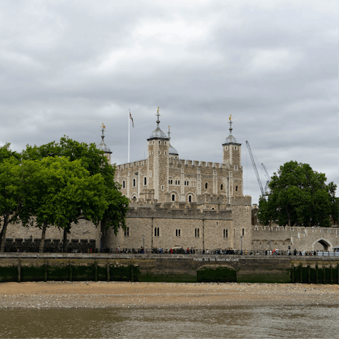 See the famous Tower of London, home to the Crown Jewels