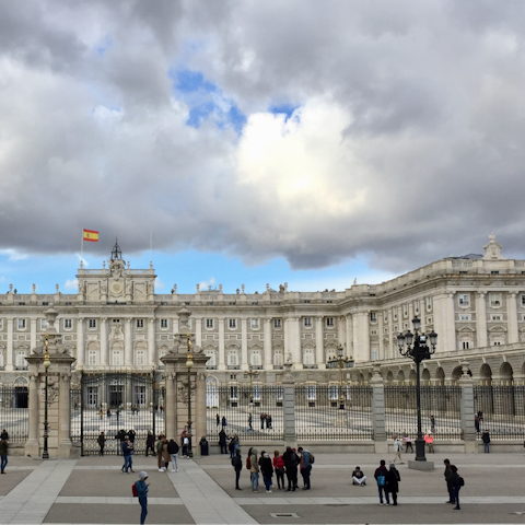 Visit the Royal Palace, a twenty-minute walk away