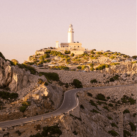 Admire the majestic scenery on route to Cap de Formentor