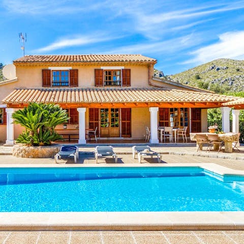 Spend slow days by the pool or make your way to the beach