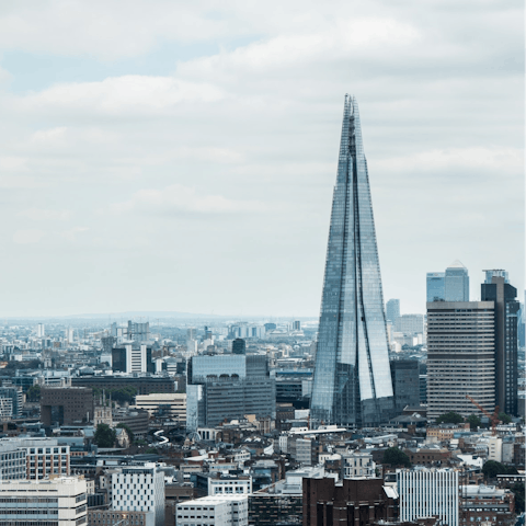 Walk to The Shard in under twenty minutes