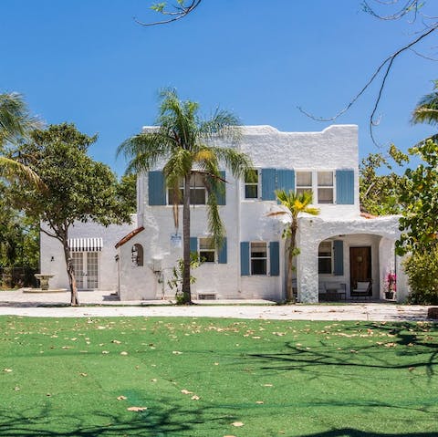 Stay in a unique 1920s compound