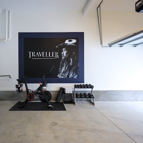 Work out in the privacy of your own home gym