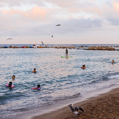 Drive to the beaches around El Masnou in about twenty minutes