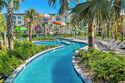 Spend a lazy afternoon chilling in the resort pools