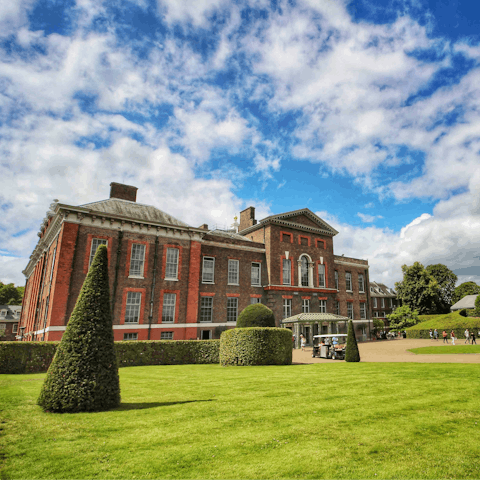 Visit Kensington Palace, a fifteen-minute walk away